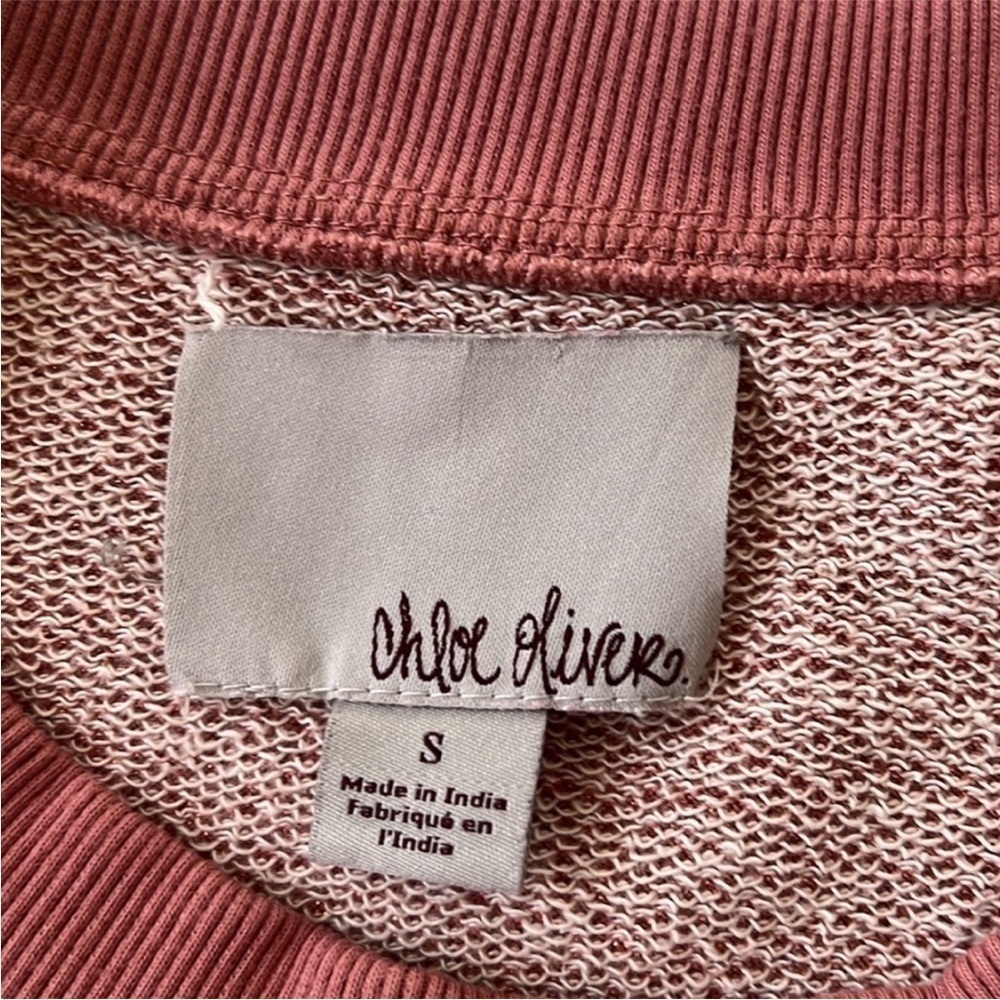 Chloe Oliver Anthropologie Embroidered Padma Metallic Top S - Picture 7 of 12